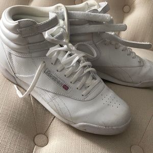 Retro 80s high top Reebok